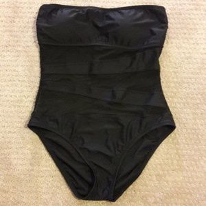 Mossimo mesh swim wear one piece